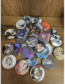 Kişiye Özel 44mm Buton Anahtarlık | Fotoğraf, Logo, Yazı Baskılı