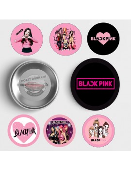 7’li Blackpink Rozet Seti | K-Pop Hayranlarına Özel Buton Rozetler