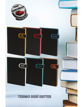 ERMO DERİ DEFTER 15 x 21 CM | KİŞİYE ÖZEL LAZER BASKILI (TOKA BÖLGESİ)