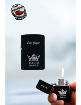 KİŞİYE ÖZEL TASARIM LAZER İŞLEME İSİMLİ ÇAKMAK