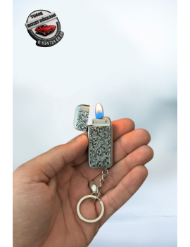 DESENLİ ANAHTARLIK ÇAKMAK | KİŞİYE ÖZEL LAZER KAZIMALI