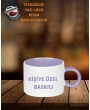 LİLA MOTTO FİNCAN KUPA BARDAK | KİŞİYE ÖZEL BASKILI