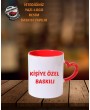 KULPU VE İÇİ KIRMIZI KALP KUPA BARDAK | KİŞİYE ÖZEL BASKILI | SEVGİLİLER GÜNÜ İÇİN İDEAL