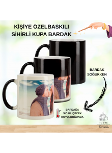 Kişiye Özel Sihirli Kupa Bardak | Renk Değiştiren Baskılı Kupa