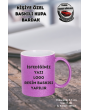 Kişiye Özel Simli Mor Kupa | Yazı, Resim ve Logo Baskılı