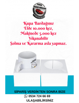 Kişiye Özel Sihirli Kupa Bardak | Renk Değiştiren Baskılı Kupa