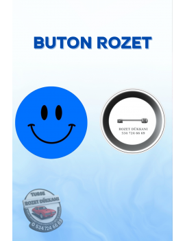 EMOJİ TEMALI SEVİMLİ ROZET – EĞLENCELİ VE RENKLİ TASARIM