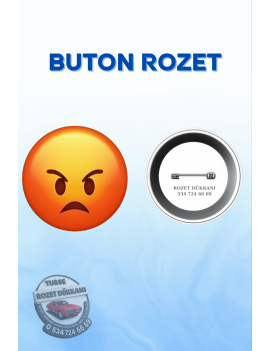 EMOJİ TEMALI SEVİMLİ ROZET – EĞLENCELİ VE RENKLİ TASARIM