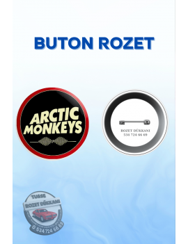ARCTIC MONKEYS TEMALI ESTETİK MÜZİK ROZET