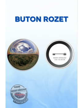 BALIK GÖZÜ KAMERA TEMALI ESTETİK ROZET