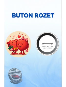 LOVE SEVİMLİ ROZET – MİNİMAL VE ANLAMLI TASARIM