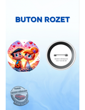 LOVE SEVİMLİ ROZET – MİNİMAL VE ANLAMLI TASARIM