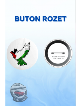 FİLİSTİN TEMALI ANLAMLI ROZET