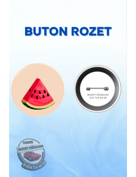 FİLİSTİN TEMALI ANLAMLI ROZET