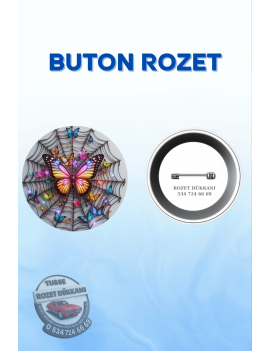 SEVİMLİ HAYVANLAR TEMALI ROZET – TATLI VE RENKLİ TASARIM