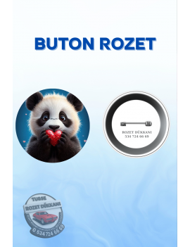 SEVİMLİ HAYVANLAR TEMALI ROZET – TATLI VE RENKLİ TASARIM