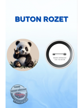 SEVİMLİ HAYVANLAR TEMALI ROZET – TATLI VE RENKLİ TASARIM