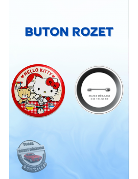 HELLO KITTY TEMALI SEVİMLİ ROZET