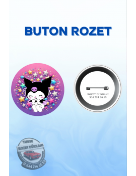 KUROMI TEMALI SEVİMLİ ROZET