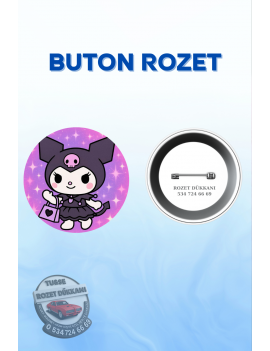 KUROMI TEMALI SEVİMLİ ROZET