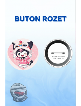 KUROMI TEMALI SEVİMLİ ROZET