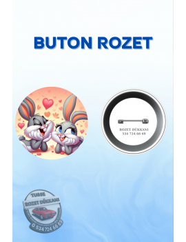 LOVE SEVİMLİ ROZET – MİNİMAL VE ANLAMLI TASARIM