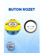 MINIONS TEMALI SEVİMLİ ROZET