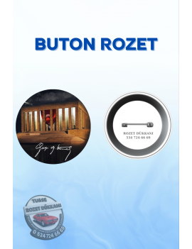 ANITKABİR TEMALI ROZET | ANLAMLI VE SAYGI DOLU TASARIM