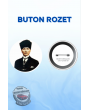 ATATÜRK TEMALI ROZET | ANLAMLI VE ÖZEL TASARIM