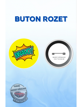 BRAVO ÖĞRENCİ ROZETİ | OKUL VE MOTİVASYON ROZETİ