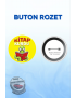  Kitap Kurdu Rozeti Seti – 44mm Renkli Yaka Rozetleri – Öğrenci ve Okuma Ödülü