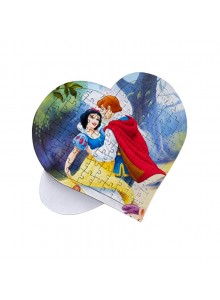 Kalp Puzzle A4 | 80 Parça | Kişiye Özel Baskılı