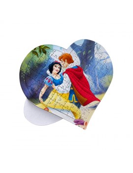 Kalp Puzzle A4 | 80 Parça | Kişiye Özel Baskılı