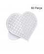 Kalp Puzzle A4 | 80 Parça | Kişiye Özel Baskılı