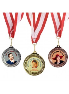 Klasik Madalyon | Altın, Gümüş, Bronz | Kişiye Özel Baskı