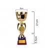 Parlak Altın Renkli Ödül Kupası | 26 cm | Şık ve Kaliteli Tasarım