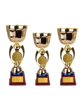 Parlak Altın Renkli Ödül Kupası | 26 cm | Şık ve Kaliteli Tasarım