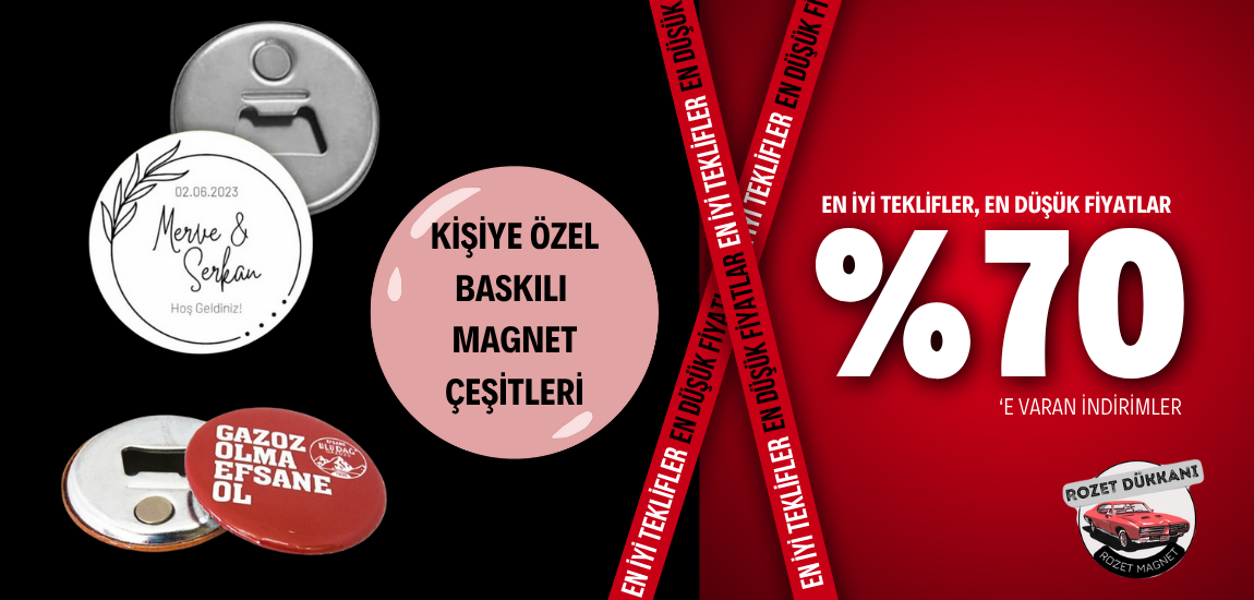 BUTON MAGNET ÇEŞİTLERİ