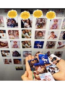 Kare 50mm Kişiye Özel Magnet | Fotoğraf, Logo veya Yazı Baskılı